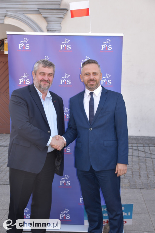 Kandydat na Burmistrza i Minister Rolnictwa i Rozwoju Wsi na Rynku
