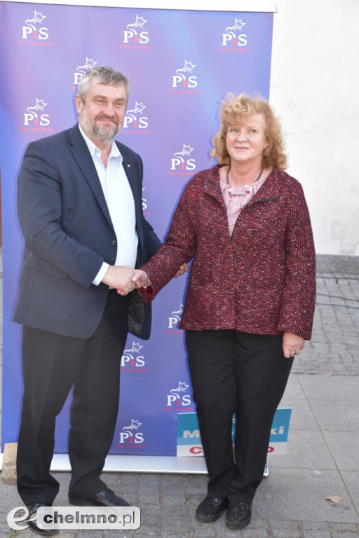 Kandydat na Burmistrza i Minister Rolnictwa i Rozwoju Wsi na Rynku