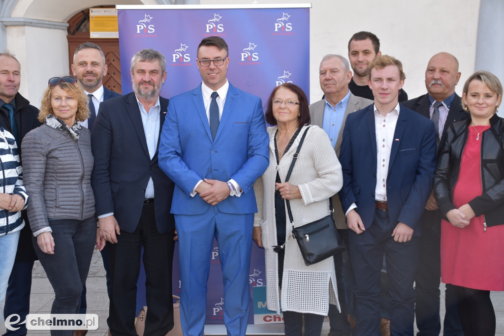 Kandydat na Burmistrza i Minister Rolnictwa i Rozwoju Wsi na Rynku