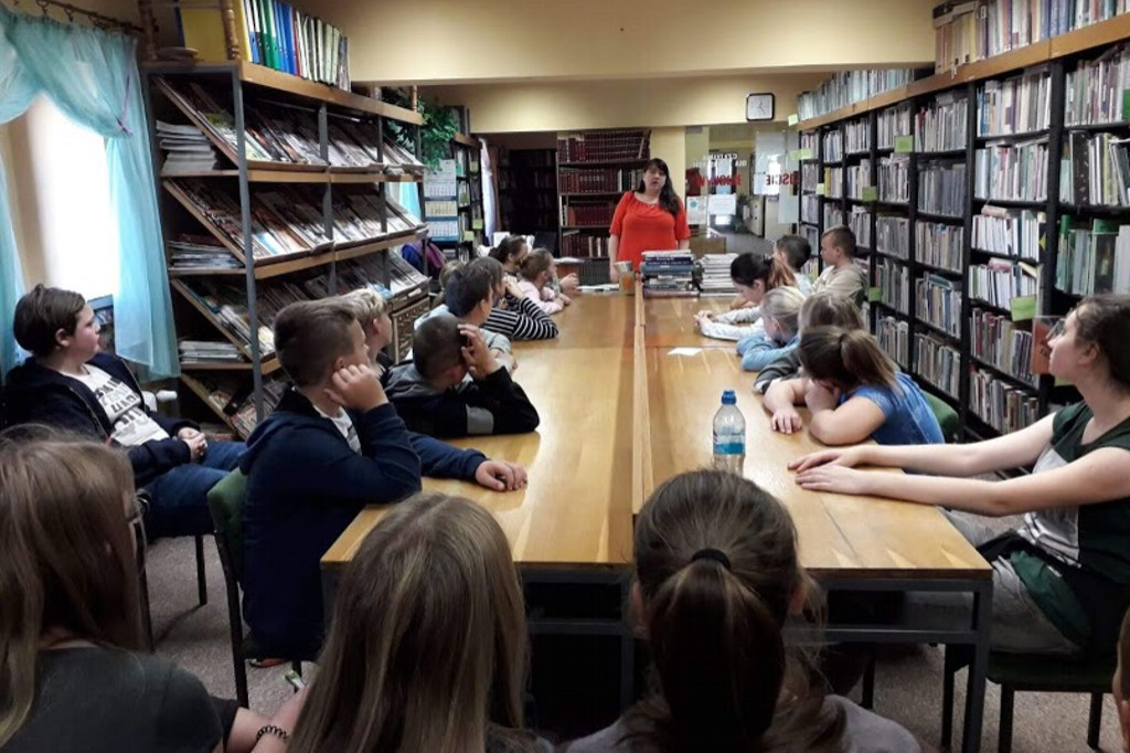 Wizyta w Miejskiej Bibliotece Publicznej w Chełmnie