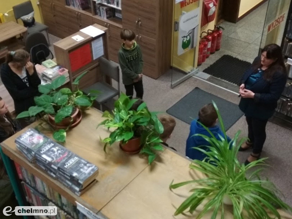 Wizyta w Miejskiej Bibliotece Publicznej w Chełmnie
