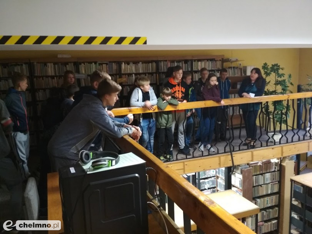 Wizyta w Miejskiej Bibliotece Publicznej w Chełmnie