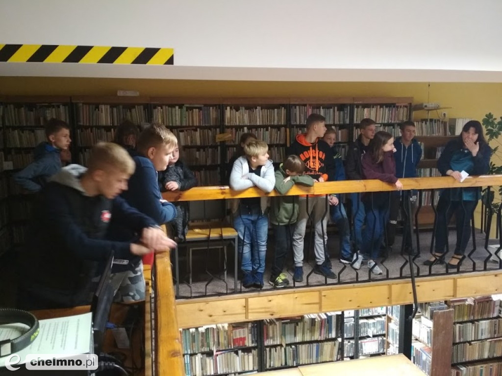 Wizyta w Miejskiej Bibliotece Publicznej w Chełmnie