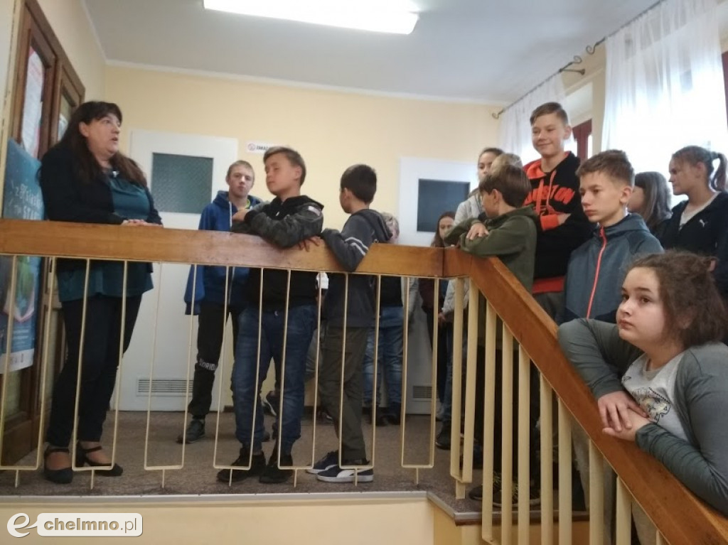 Wizyta w Miejskiej Bibliotece Publicznej w Chełmnie