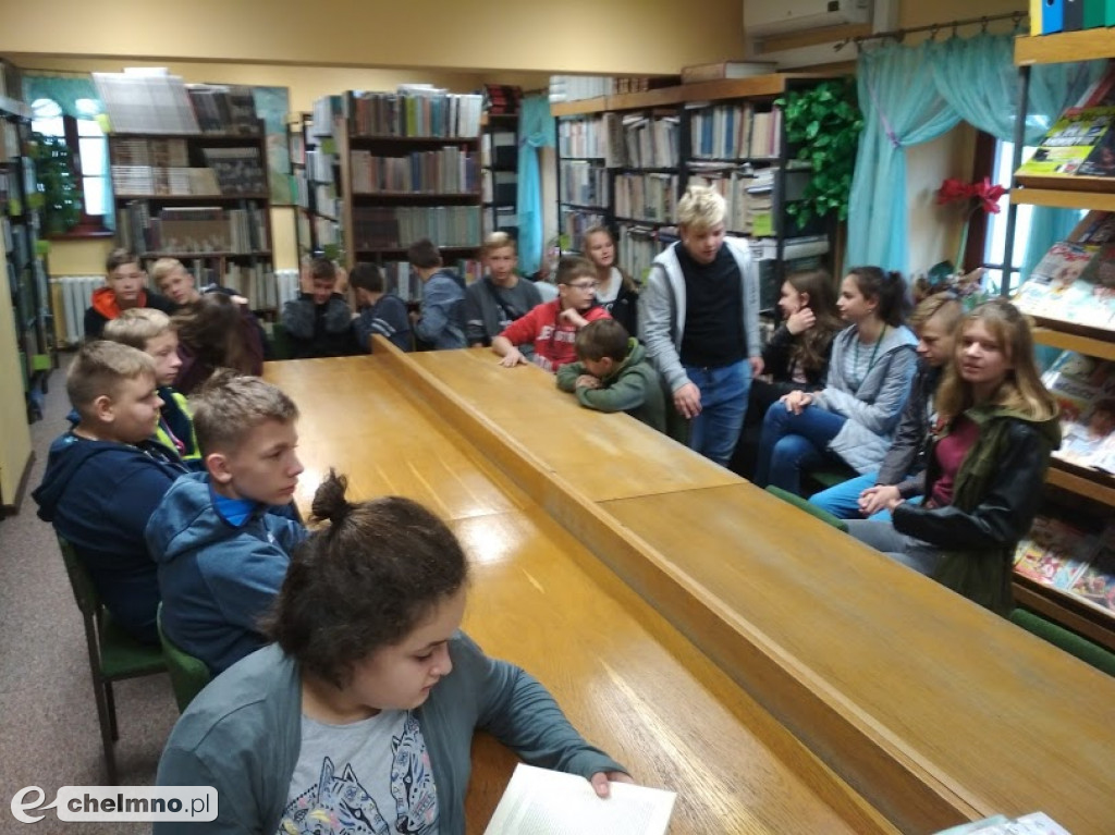 Wizyta w Miejskiej Bibliotece Publicznej w Chełmnie