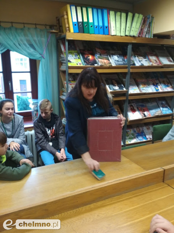 Wizyta w Miejskiej Bibliotece Publicznej w Chełmnie