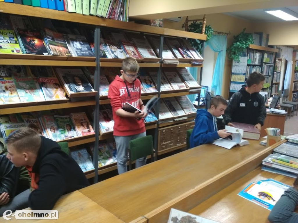 Wizyta w Miejskiej Bibliotece Publicznej w Chełmnie