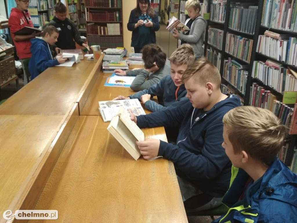 Wizyta w Miejskiej Bibliotece Publicznej w Chełmnie