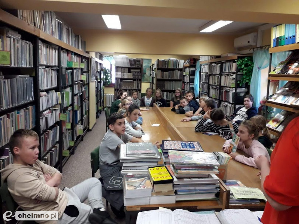 Wizyta w Miejskiej Bibliotece Publicznej w Chełmnie