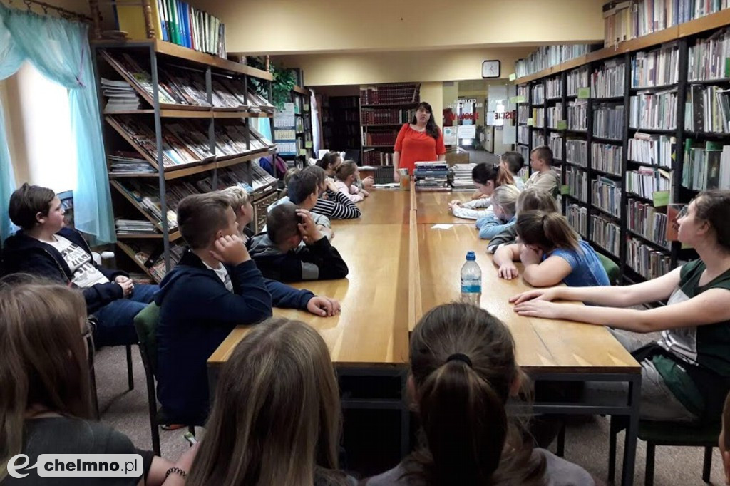 Wizyta w Miejskiej Bibliotece Publicznej w Chełmnie