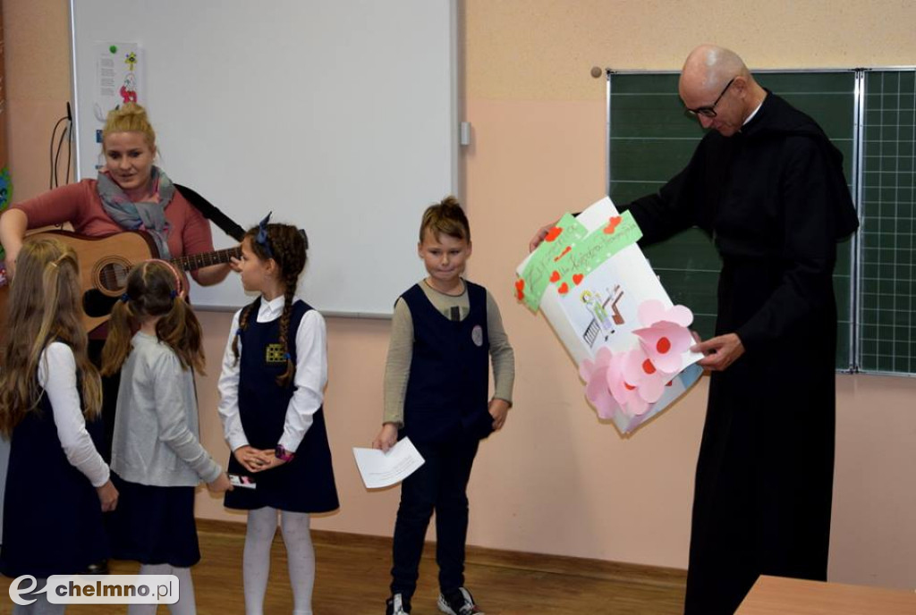 Ksiądz Prowincjał Adrian Galbas w Katoliku