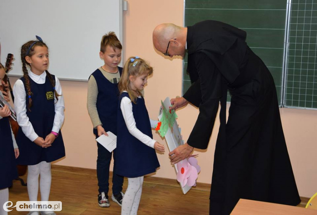 Ksiądz Prowincjał Adrian Galbas w Katoliku