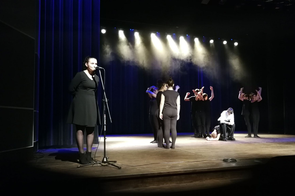 Wczorajszy spektakl o Janie Pawle II i wykład UTW w Rondzie