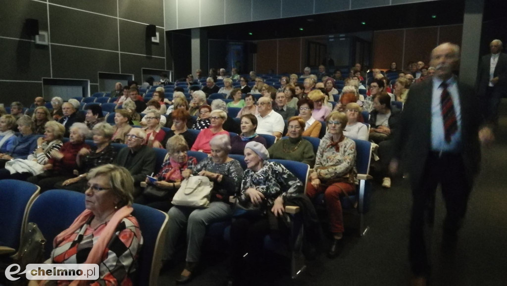 Wczorajszy spektakl o Janie Pawle II i wykład UTW w Rondzie