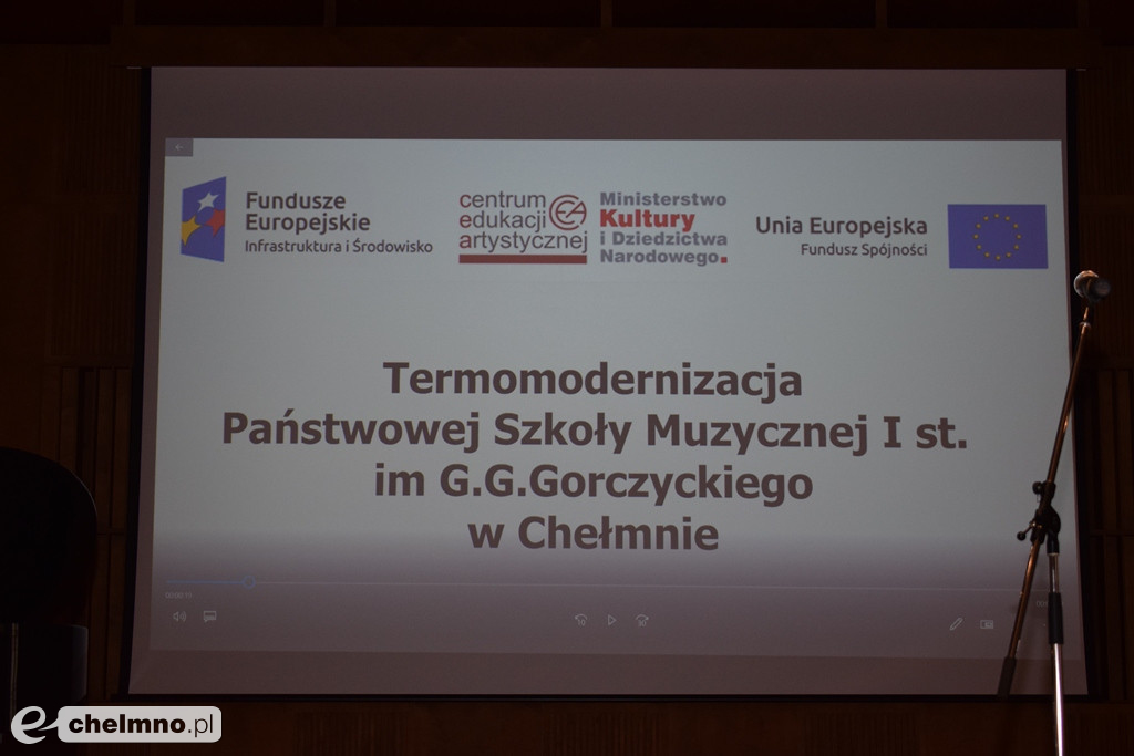 Koncert z okazji termomodernizacji Państwowej Szkoły Muzycznej