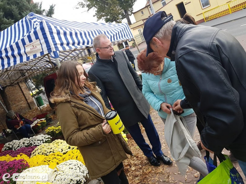 Sobotnia kwesta na chełmińskim cmentarzu