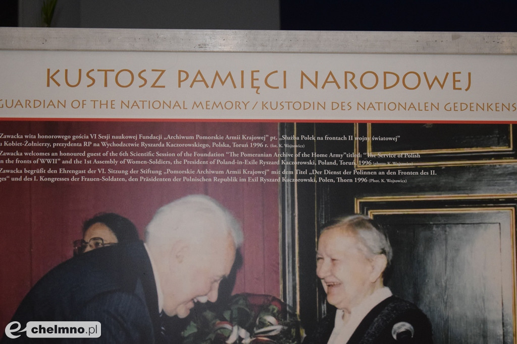 Otwarcie wystawy gen. Elżbiety Zawackiej