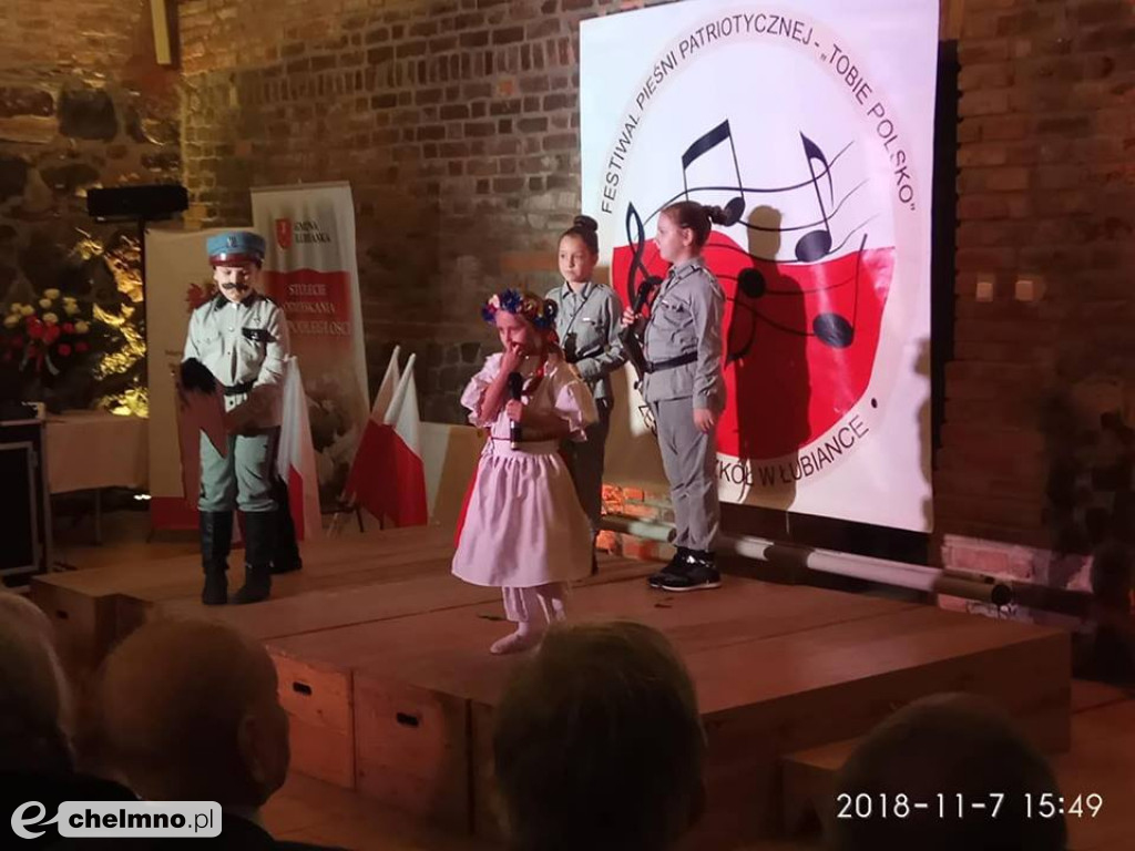 Wyróżnienie dla uczniów kl. IIb na Festiwalu Pieśni Patriotycznej