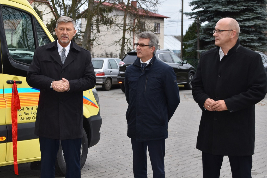 Nowa karetka pogotowia dla chełmińskiego szpitala