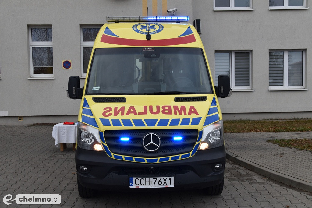 Nowa karetka pogotowia dla chełmińskiego szpitala