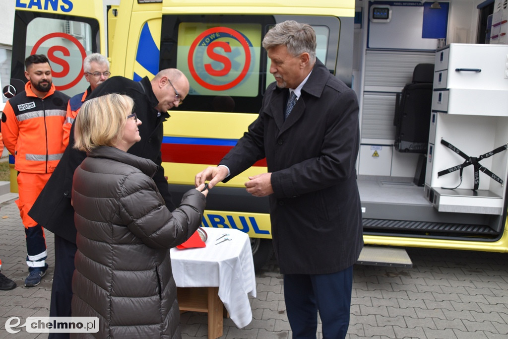 Nowa karetka pogotowia dla chełmińskiego szpitala