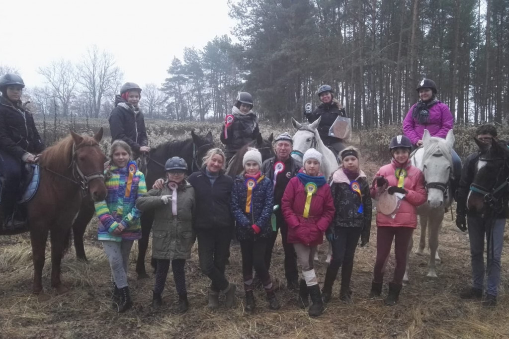 Hubertus 2018 w Ośrodku Jazdy Konnej Górka.