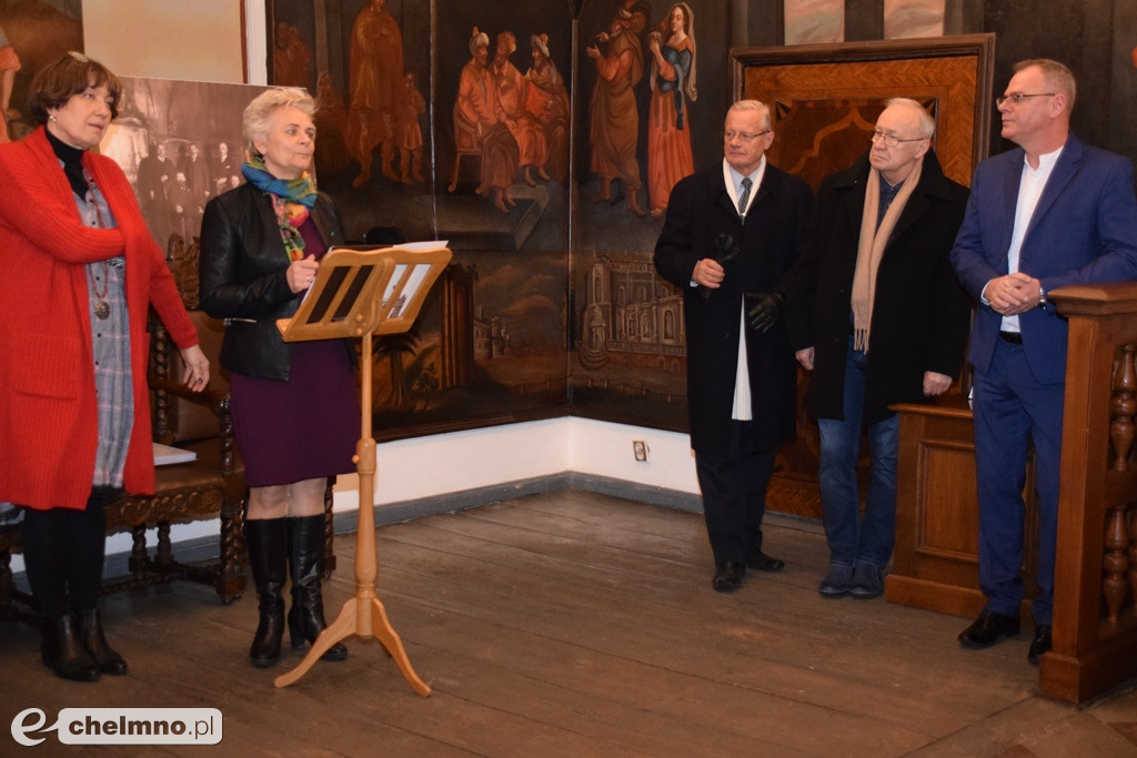 Otwarcie Sali Sądowej po dokonanych pracach konserwatorskich.