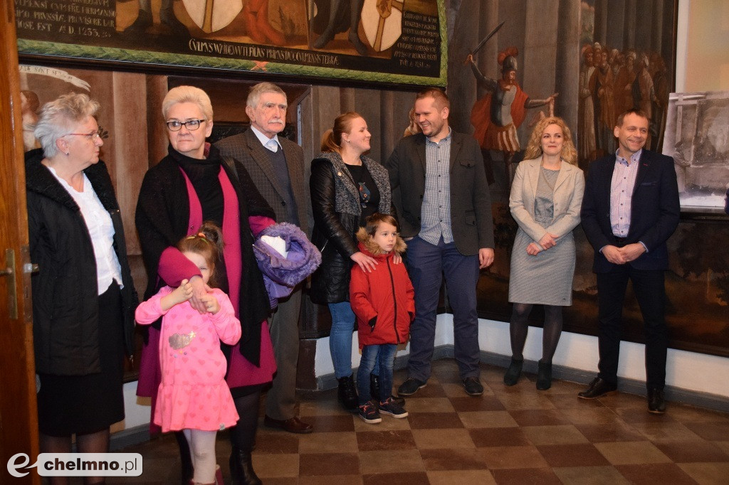 Otwarcie Sali Sądowej po dokonanych pracach konserwatorskich.