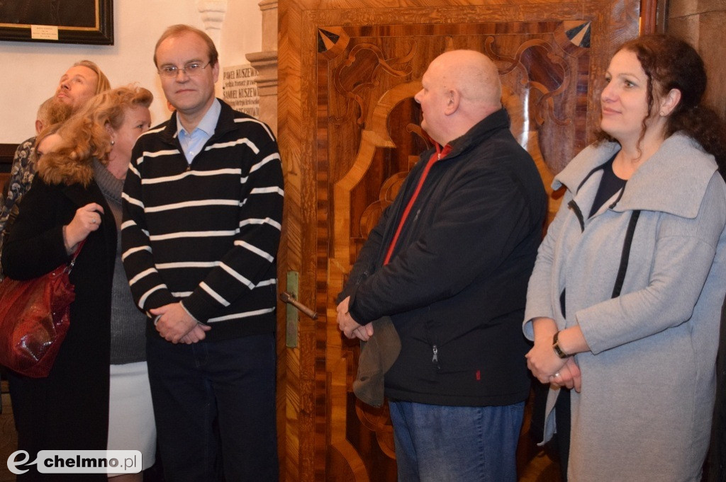 Otwarcie Sali Sądowej po dokonanych pracach konserwatorskich.
