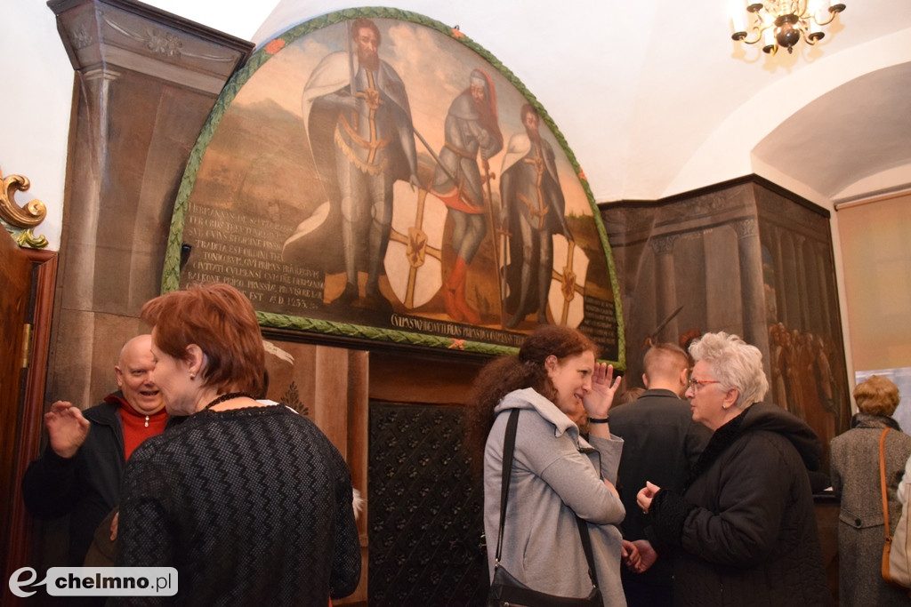 Otwarcie Sali Sądowej po dokonanych pracach konserwatorskich.