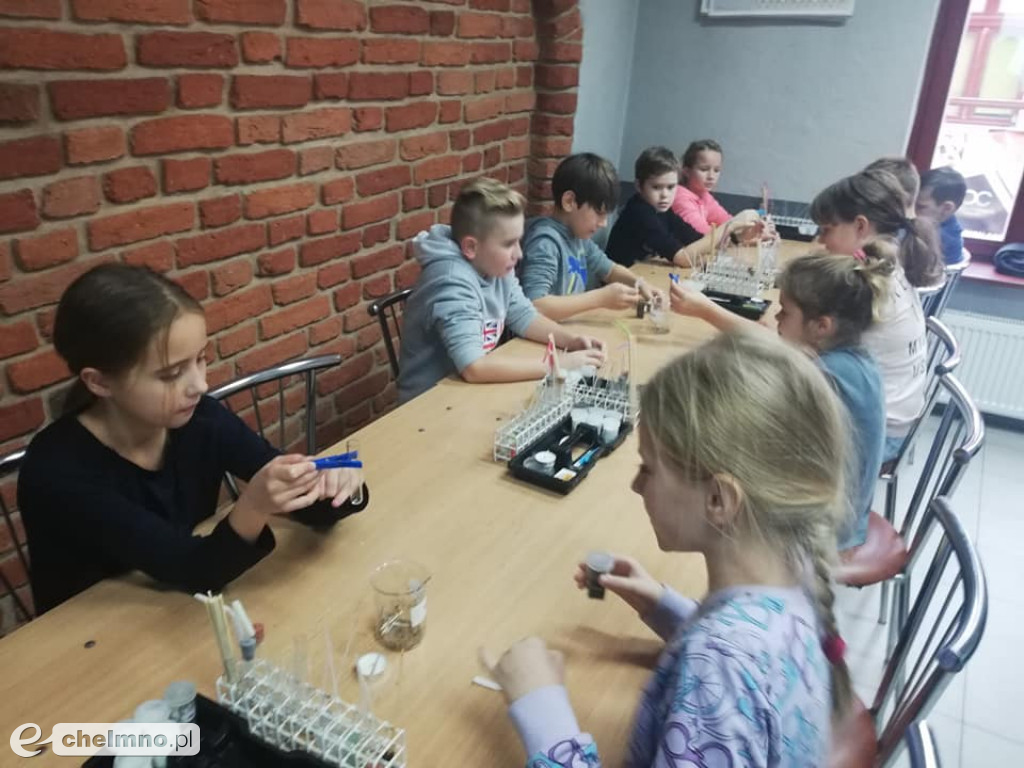 Wizyta w Centrum Małej Chemii w Toruniu.