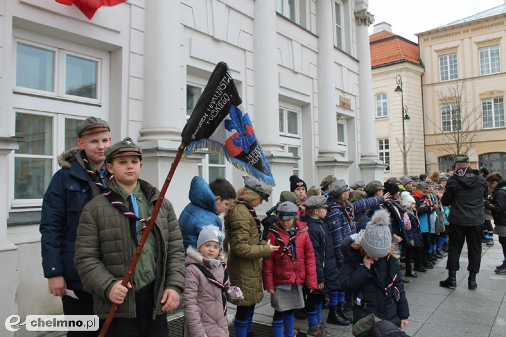 Relacja z wyjazdu harcerzy do Warszawy.