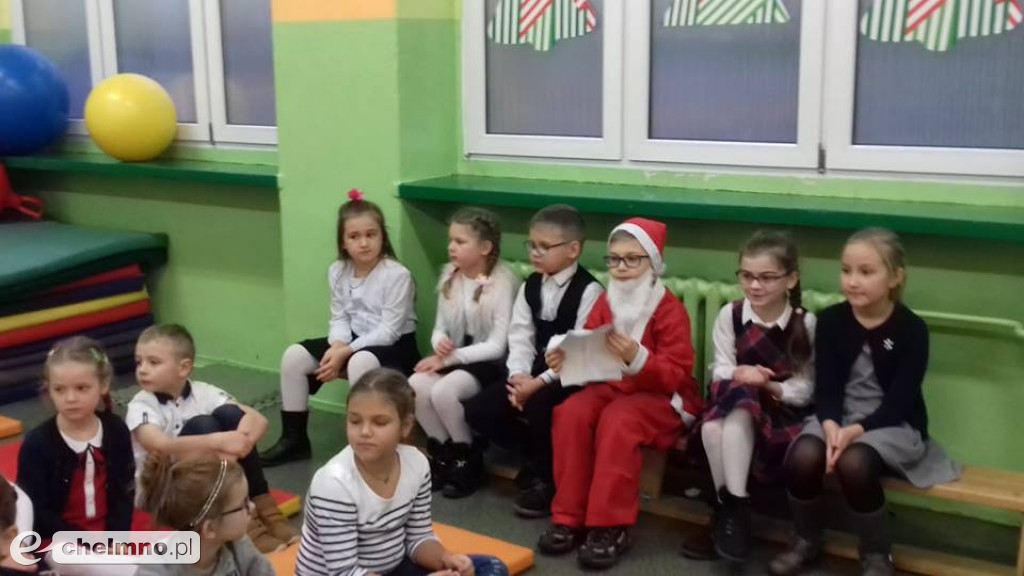 Pięknie recytowali wiersze świąteczne.