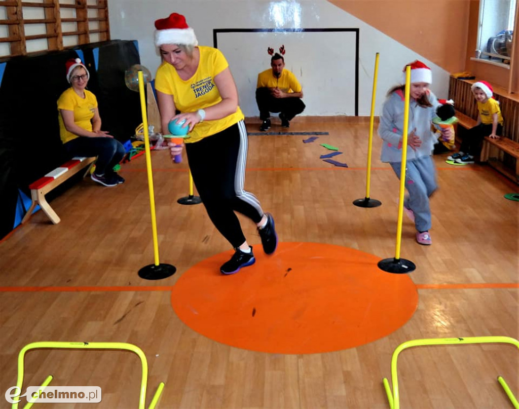 Przedświąteczny trening młodych sportowców Olimpijczyka.