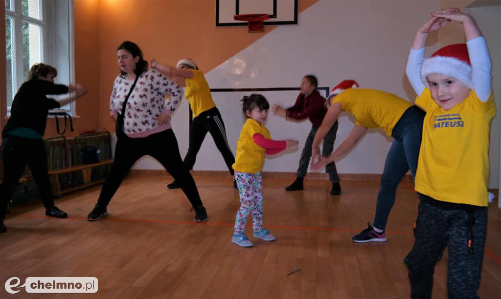 Przedświąteczny trening młodych sportowców Olimpijczyka.