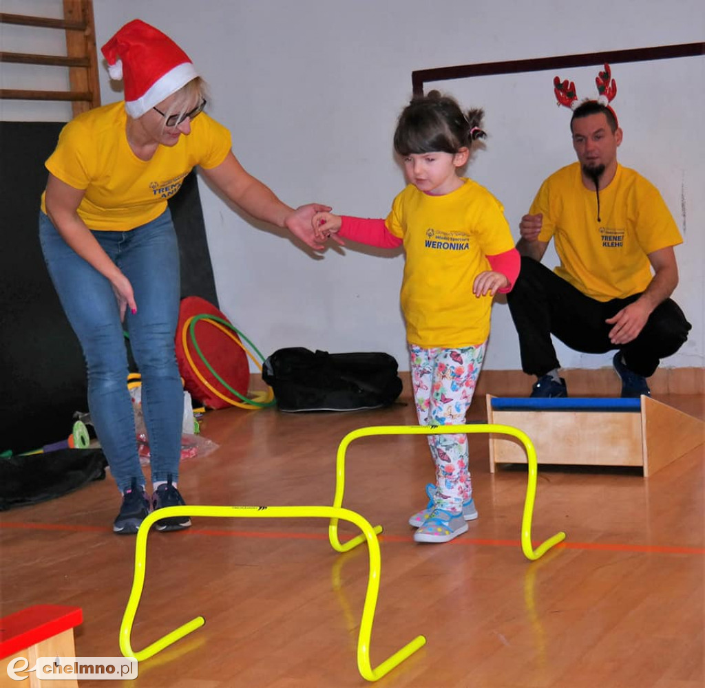 Przedświąteczny trening młodych sportowców Olimpijczyka.