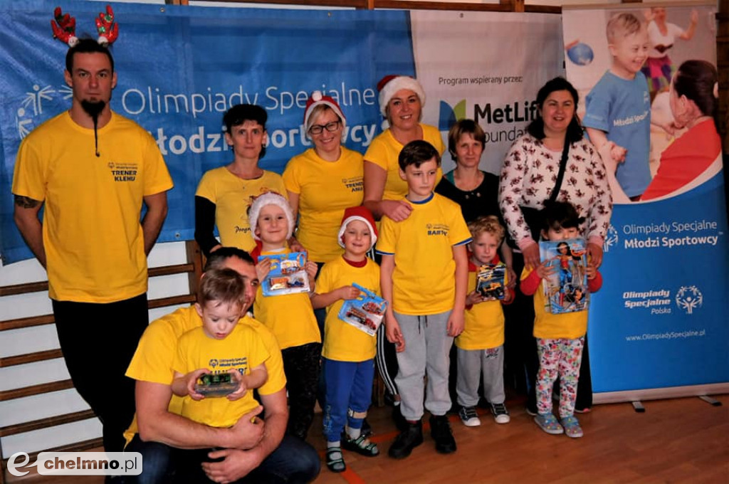Przedświąteczny trening młodych sportowców Olimpijczyka.