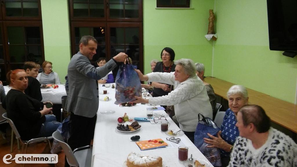Spotkanie wigilijne seniorów z klubu MOPS Chełmno.