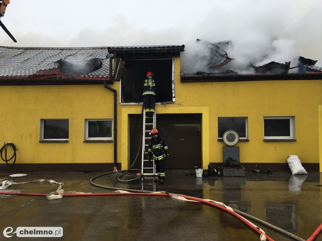 21 zastępów straży pożarnej walczyło z żywiołem.