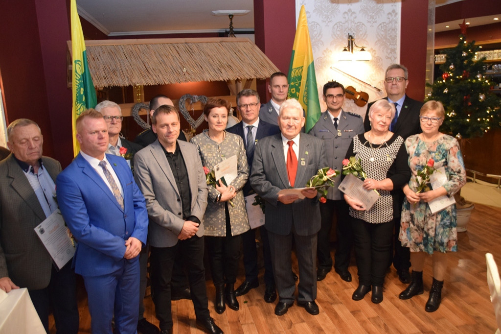 Wigilia sympatyków Ruchu Działkowego w Chełmnie.