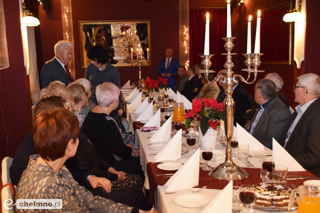 Wigilia sympatyków Ruchu Działkowego w Chełmnie.