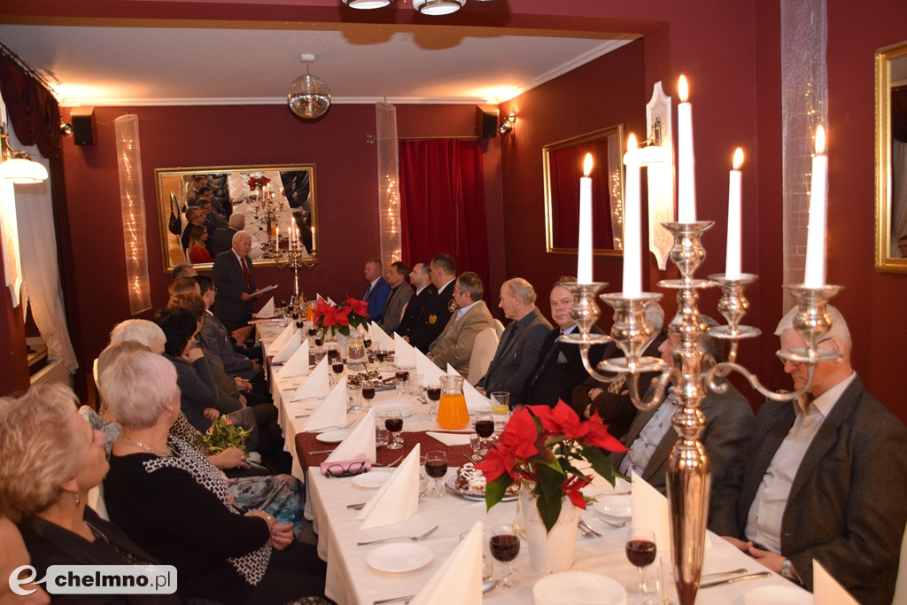 Wigilia sympatyków Ruchu Działkowego w Chełmnie.