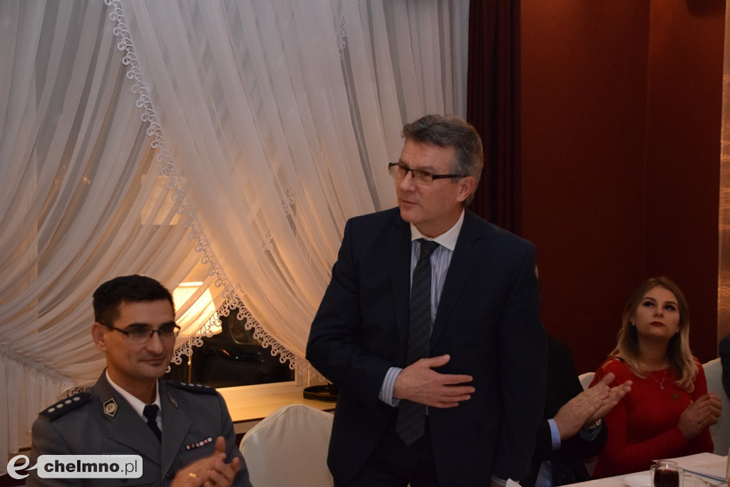 Wigilia sympatyków Ruchu Działkowego w Chełmnie.