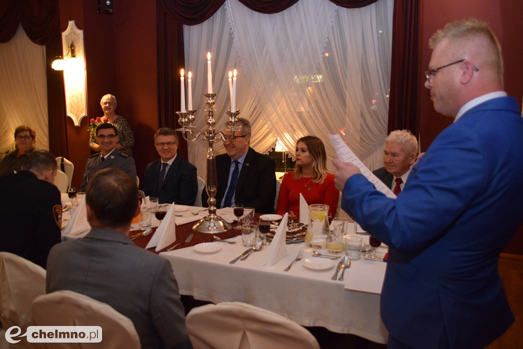 Wigilia sympatyków Ruchu Działkowego w Chełmnie.