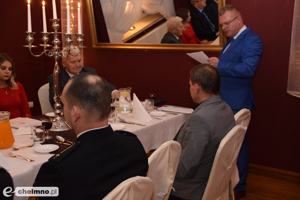 Wigilia sympatyków Ruchu Działkowego w Chełmnie.