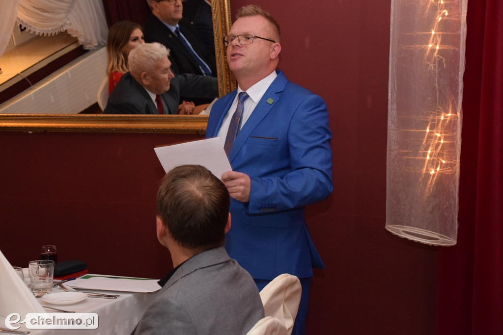 Wigilia sympatyków Ruchu Działkowego w Chełmnie.