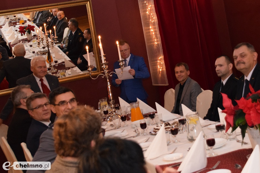 Wigilia sympatyków Ruchu Działkowego w Chełmnie.