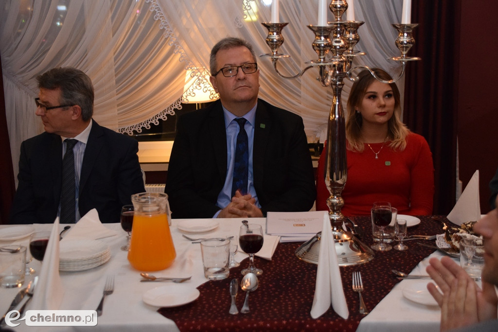 Wigilia sympatyków Ruchu Działkowego w Chełmnie.