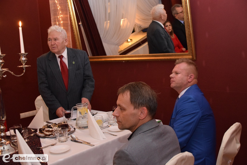 Wigilia sympatyków Ruchu Działkowego w Chełmnie.