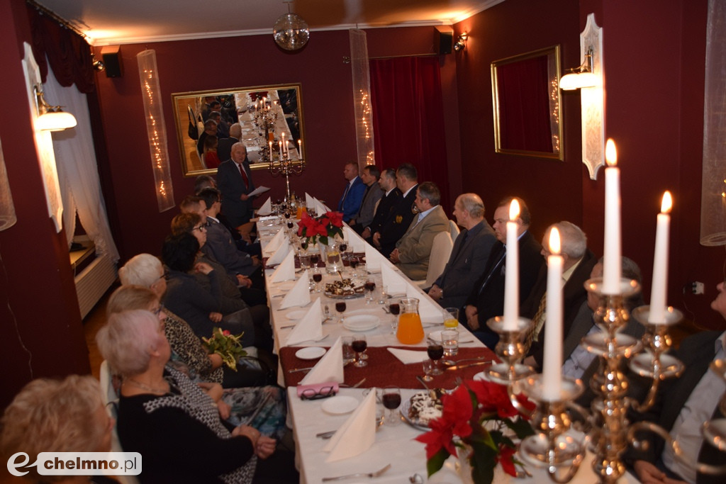 Wigilia sympatyków Ruchu Działkowego w Chełmnie.